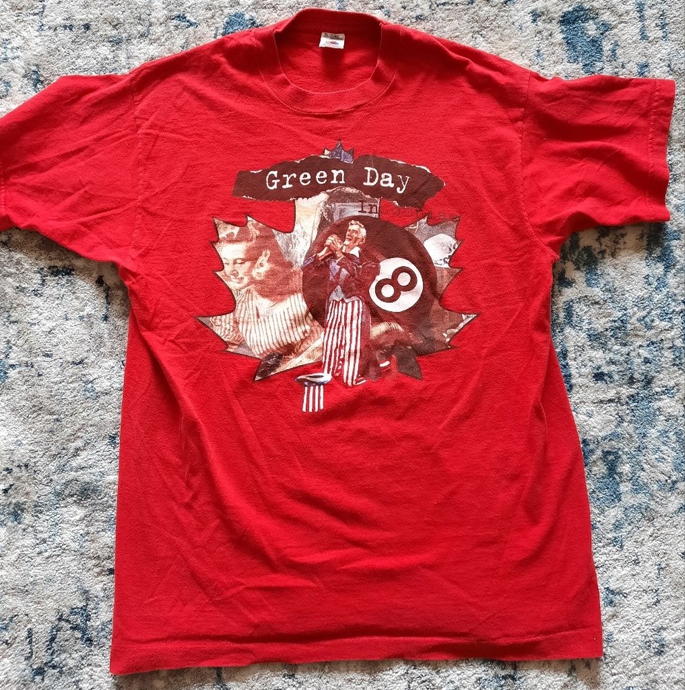 1995 Green Day Insomniac Tour Shirt